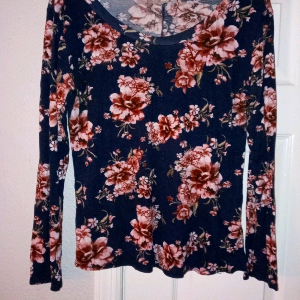 WOMENS MINETTE FLORAL BLOUSE